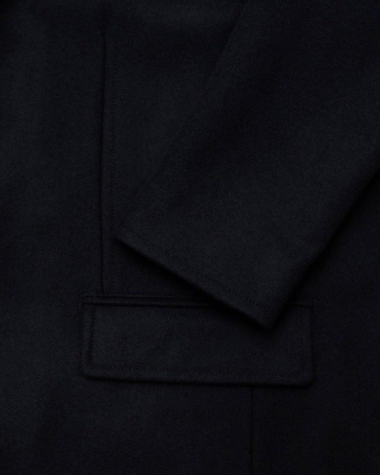Mid-Length Single-Breasted Trench Coat