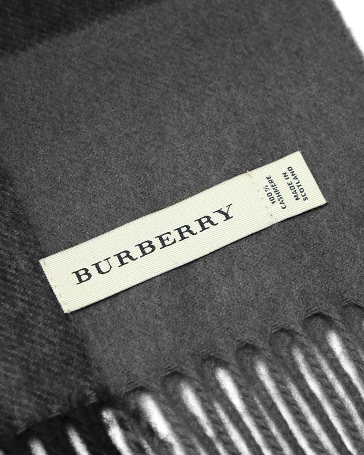 Cashmere House Check Scarf - ISSI Outlet