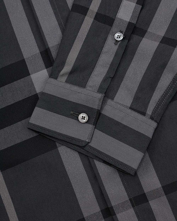 Check Long Sleeves Shirt - ISSI Outlet