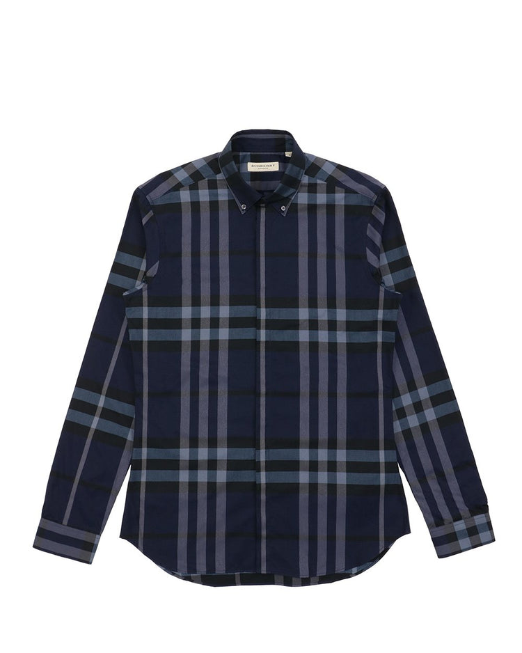 Check Long Sleeves Shirt - ISSI Outlet