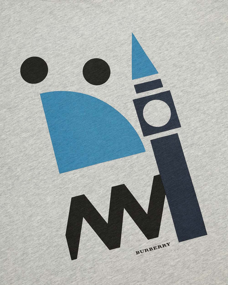 Printed Round Neck Short Sleeves T-Shirt