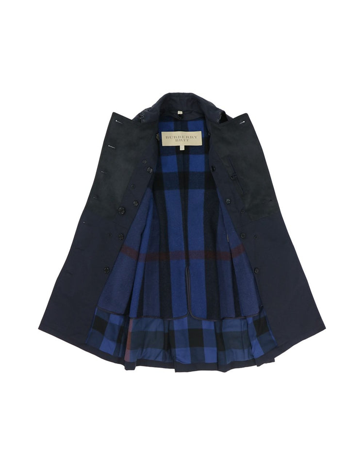 Double-breasted Mid-length Trench Coat