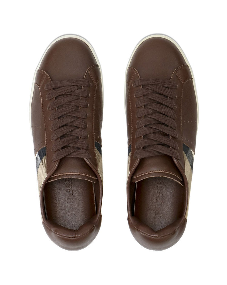 Low-Top Leather Sneakers