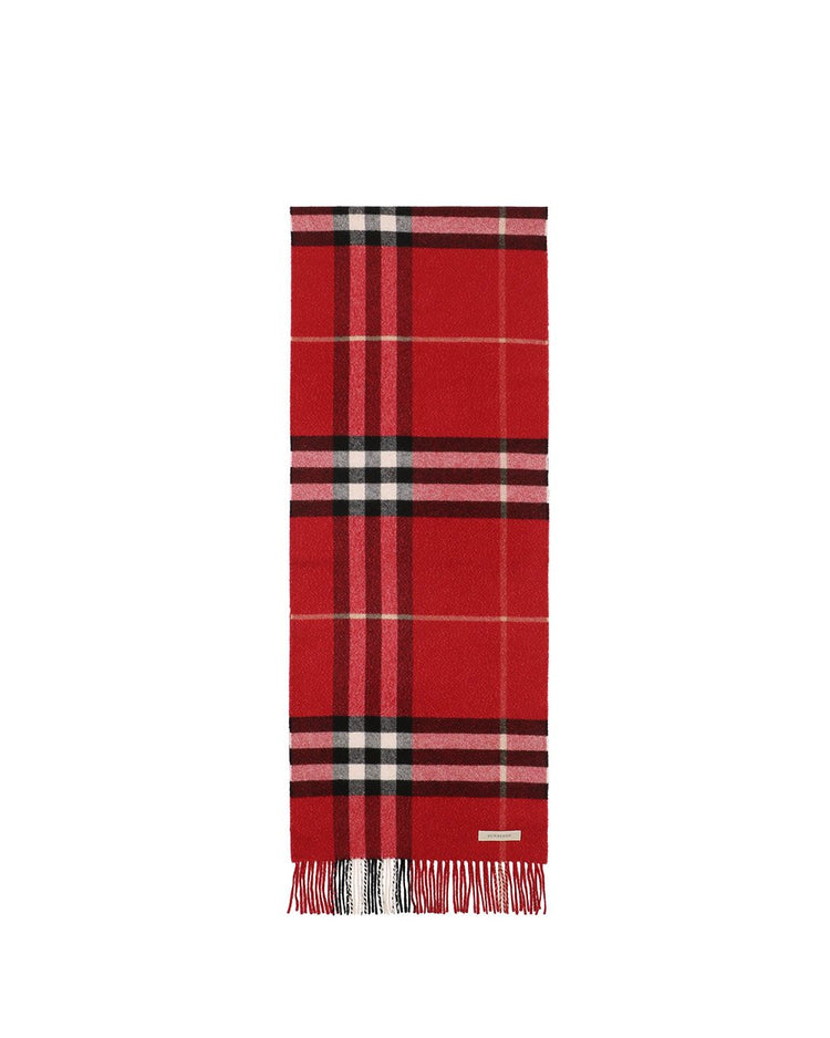 Classic Check Cashmere Scarf