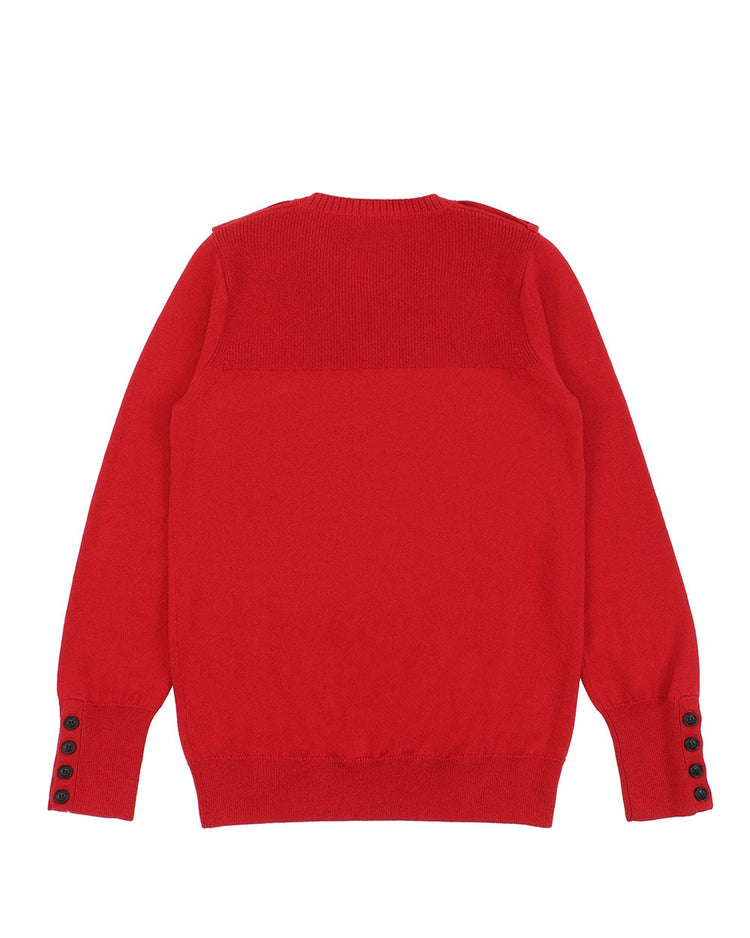 Round Neck Long Sleeves Sweater