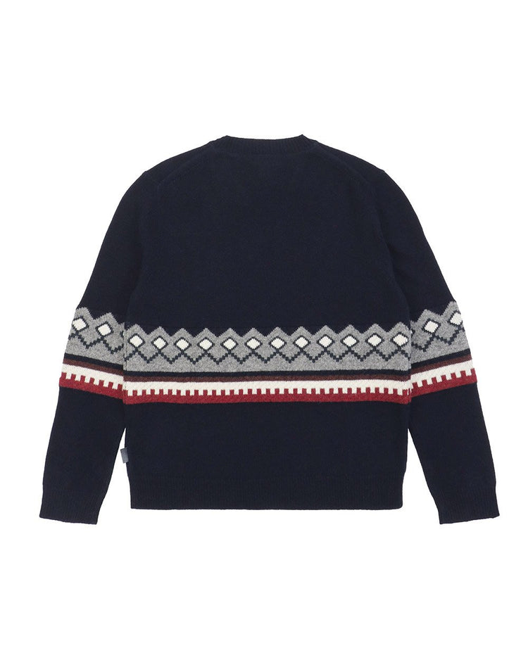 Patterned sweater