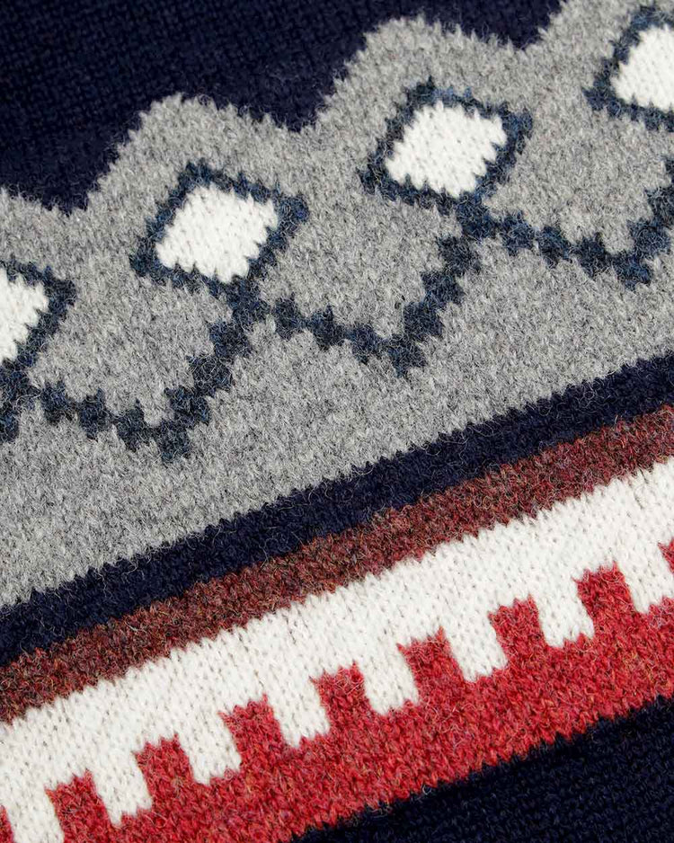 Patterned sweater