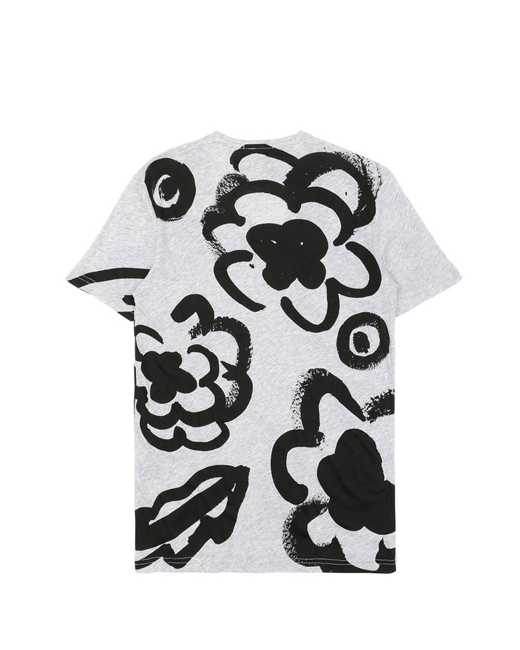Printed Round Neck Short Sleeves T-Shirt