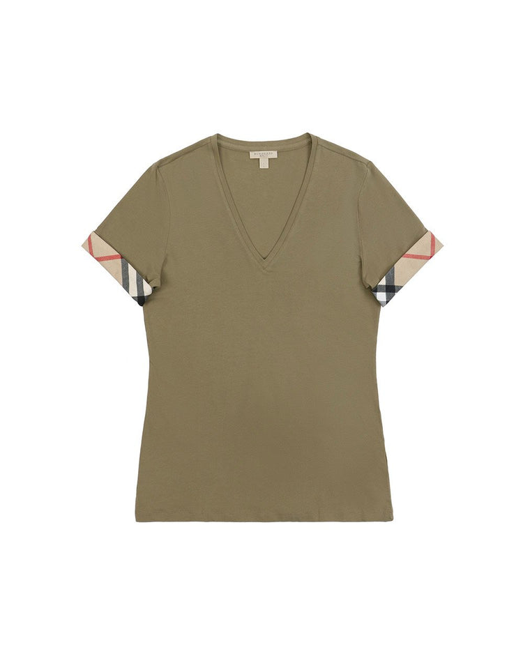 V-Neck Short-Sleeves T-Shirt