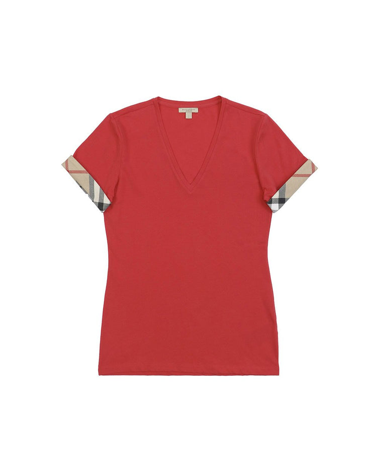 V-Neck Short-Sleeves T-Shirt