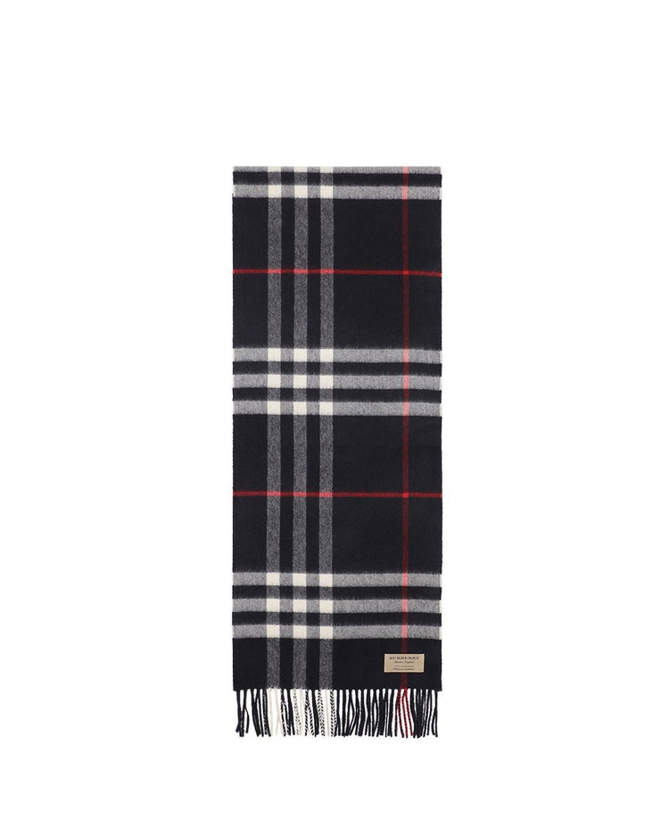 Classic Check Cashmere Scarf