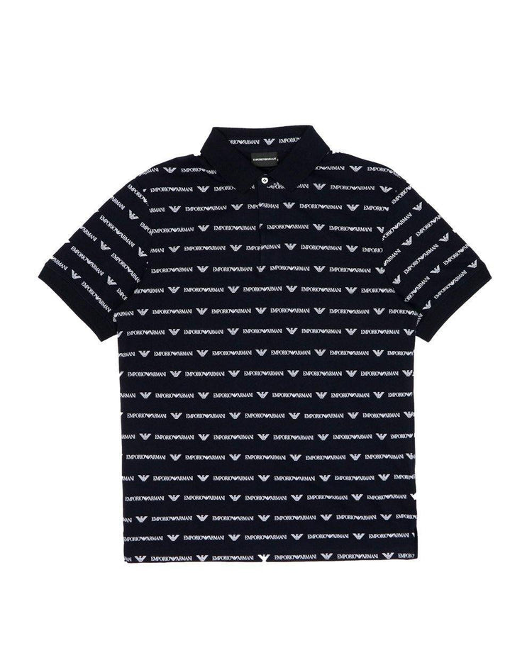 All Over Logo Polo Shirt