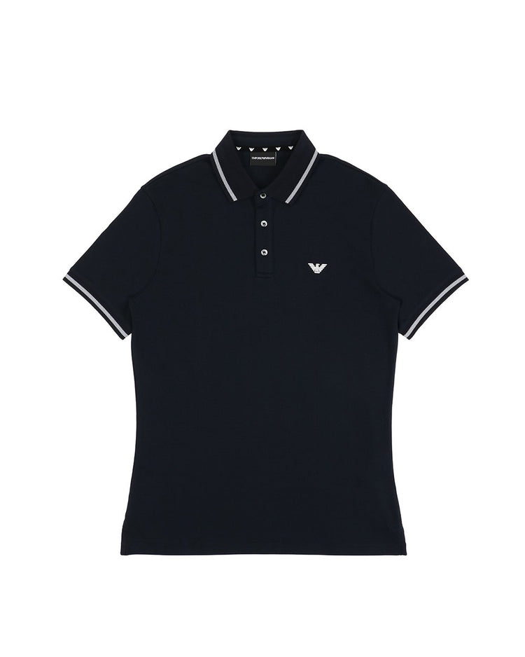 Cotton Logo Short Sleeves Polo Shirt - ISSI Outlet