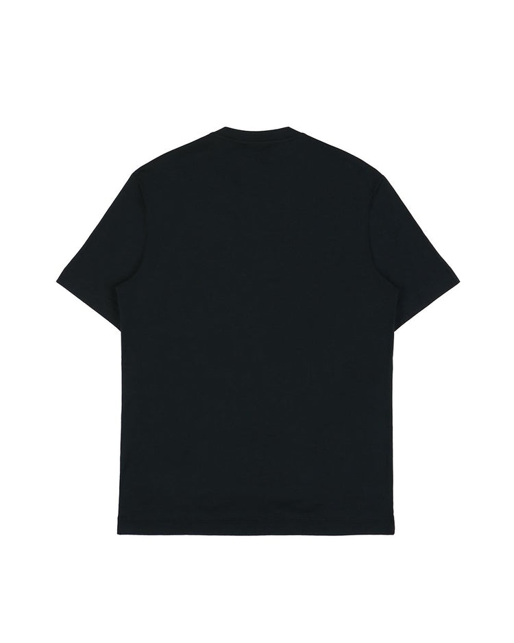 Logo Cotton Round Neck Short Sleeves T-shirt