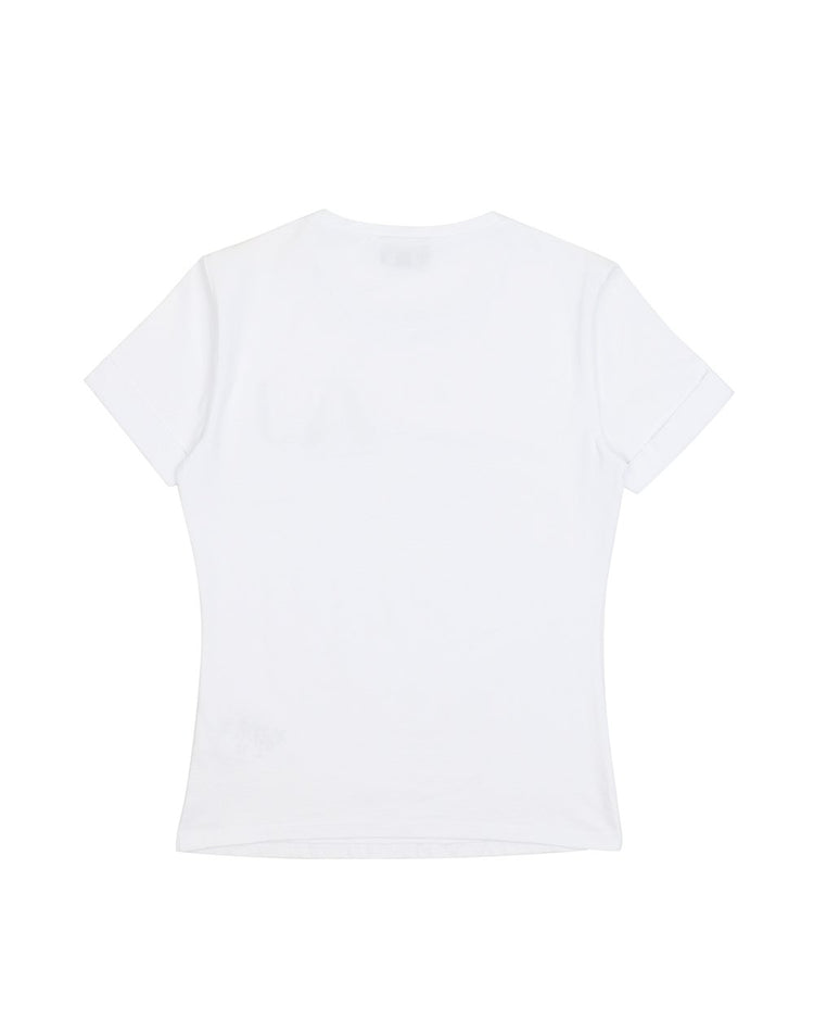 Print Short Sleevess Long T-Shirt
