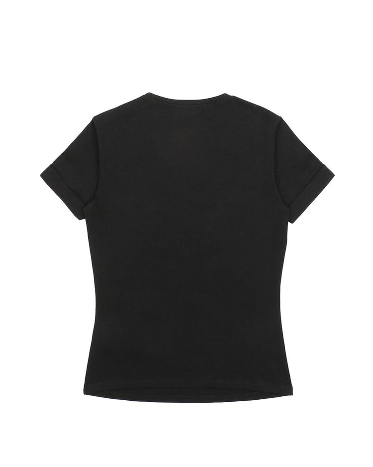 Print Short Sleevess Long T-Shirt