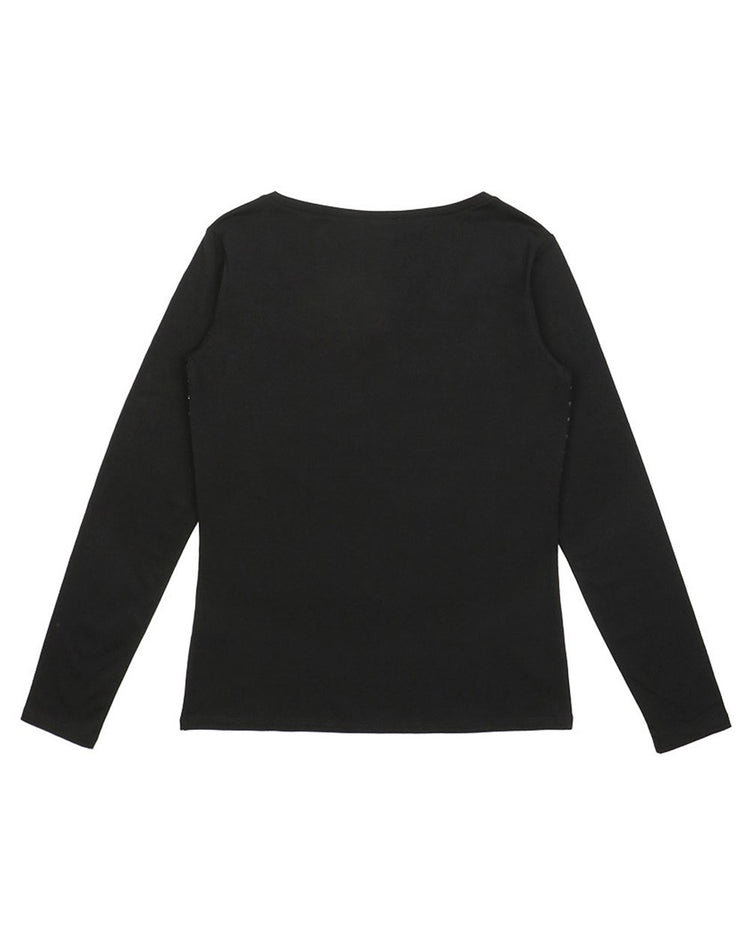 Printed Long Sleeve Shirt