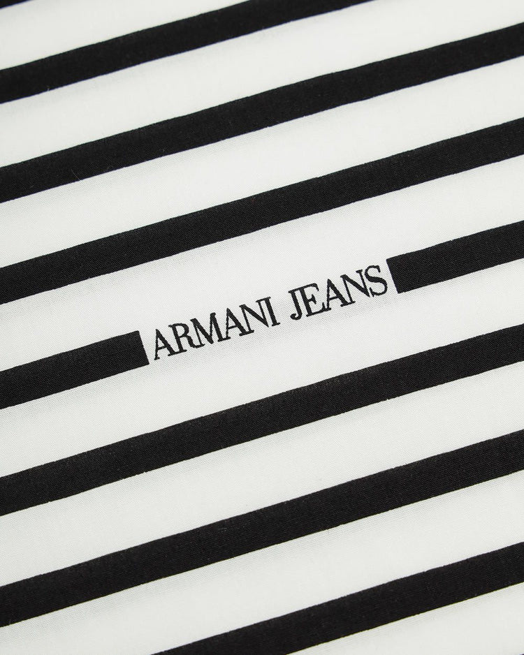 Cotton Striped Short Sleeves Shirt - ISSI Outlet