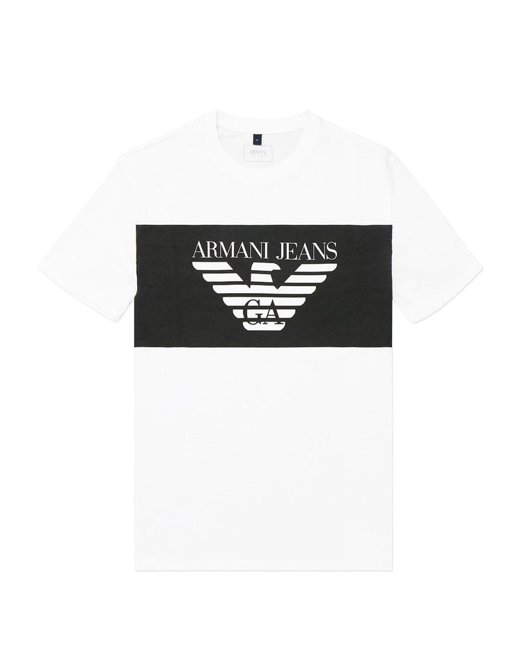 WHITE Crew Neck Short Sleeves T-Shirt