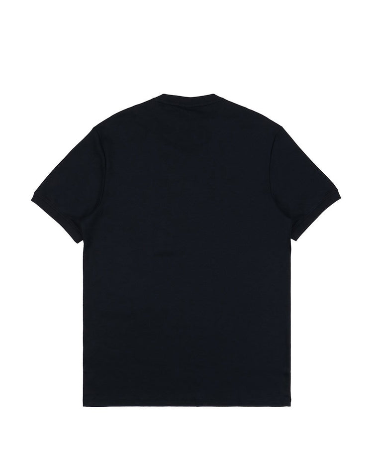 Logo Cotton Round Neck Short Sleeves T-shirt