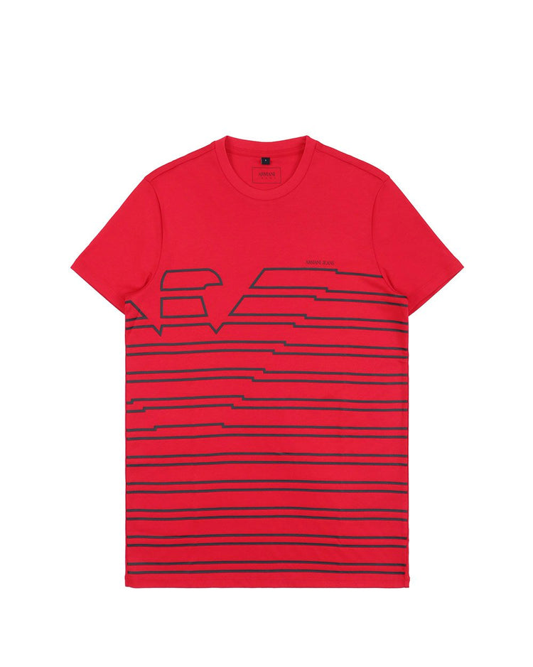 Cotton Printed Round Neck Short Sleeves T-shirt - ISSI Outlet