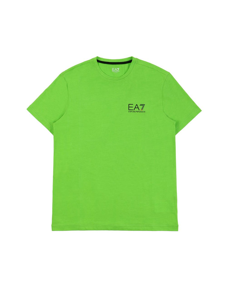 Logo Cotton Round Neck Short Sleeves T-shirt