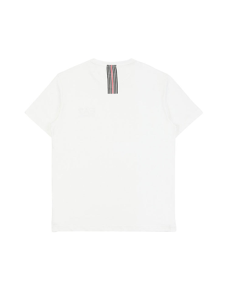 Logo Cotton Round Neck Short Sleeves T-shirt