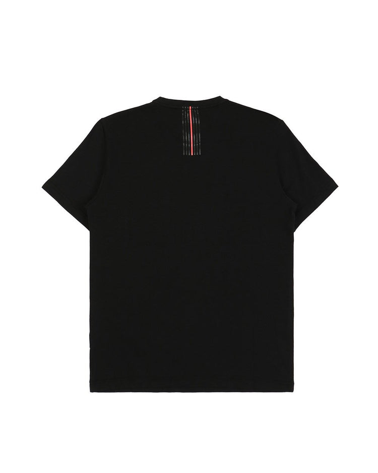 Logo Cotton Round Neck Short Sleeves T-shirt