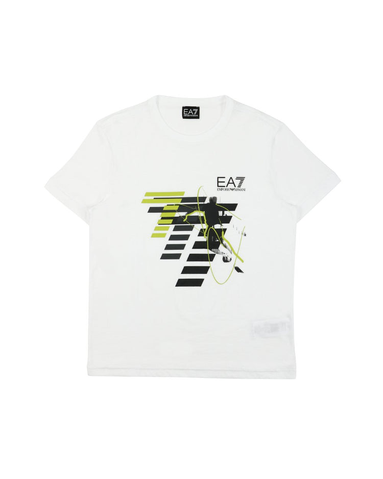 Printed Round Neck Short Sleeves T-shirt