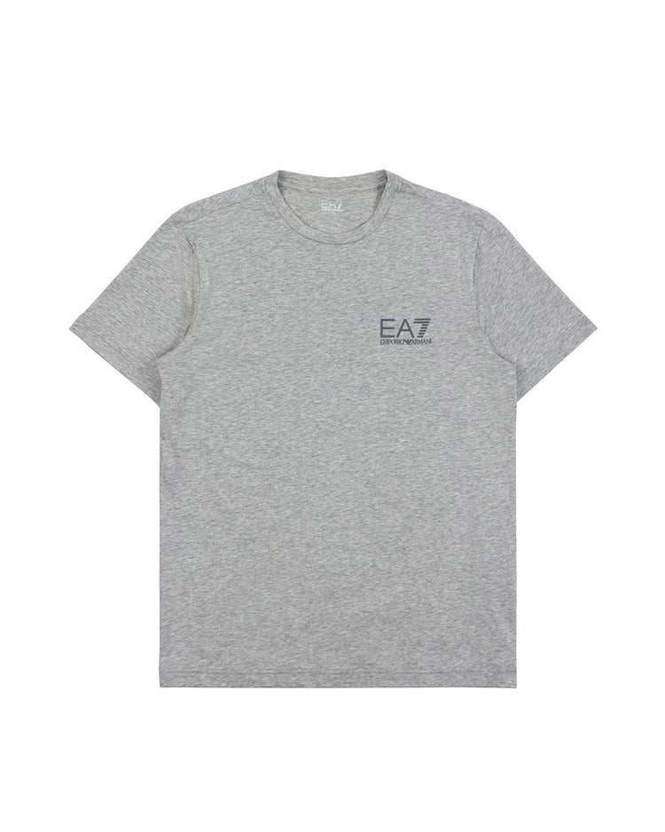 Logo Cotton Round Neck Short Sleeves T-shirt