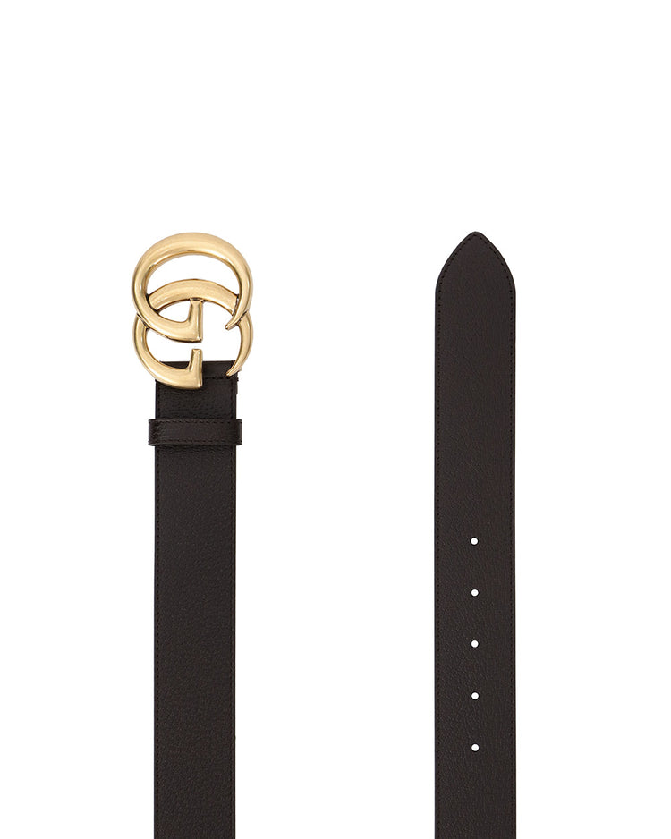 Double G Logo Plate Buckle Belt