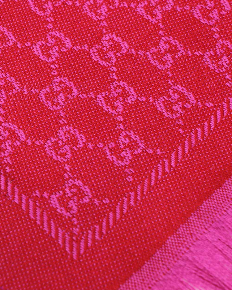GG jacquard Wool Scarf