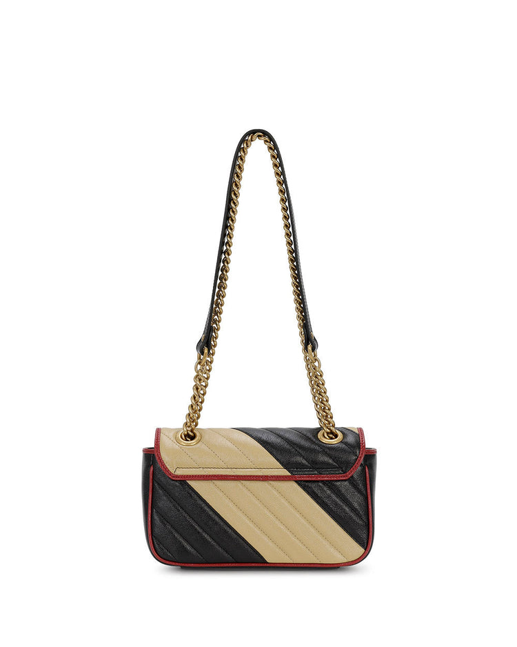 Leather GG Marmont Shoulder Bag