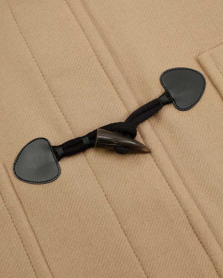 Single-Breasted Mid-Length Trench Coat