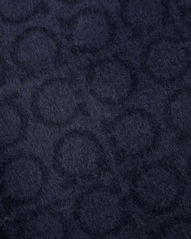 Printed Check Cashmere scarf
