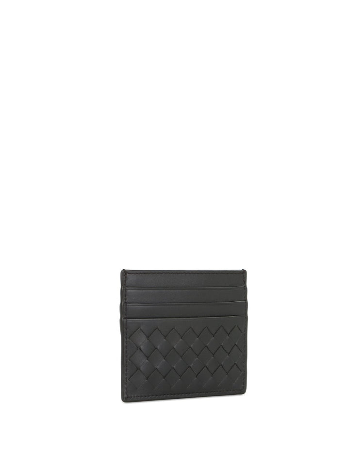 Intrecciato Leather Card Case