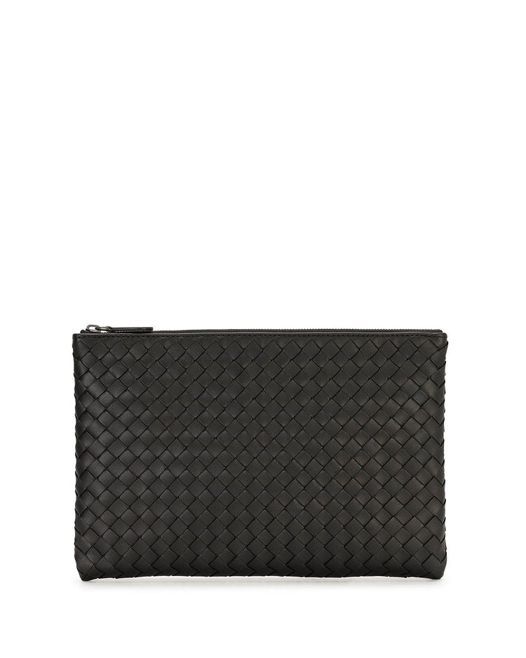 Intrecciato Weave Clutch bag