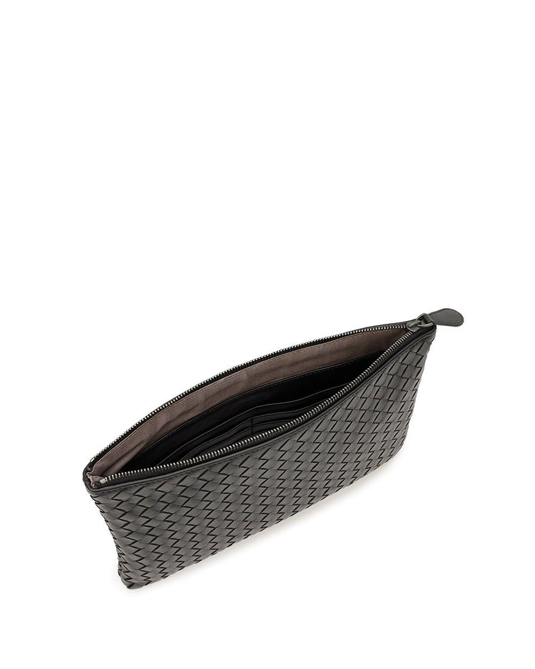 Intrecciato Weave Clutch bag