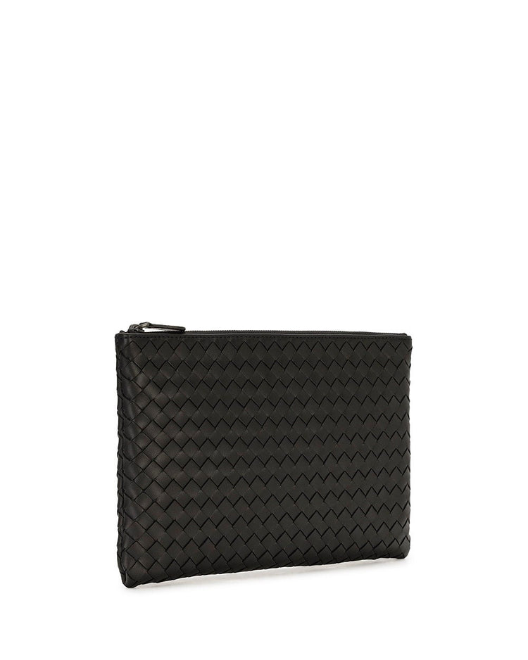 Intrecciato Weave Clutch bag