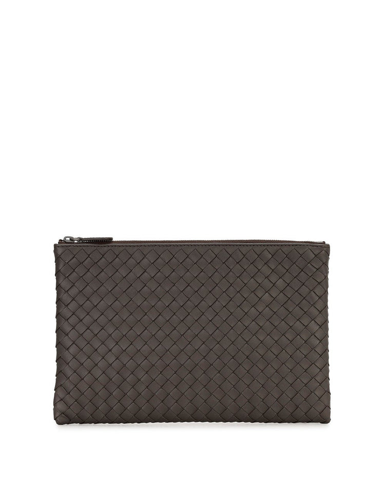 Intrecciato Weave Clutch bag