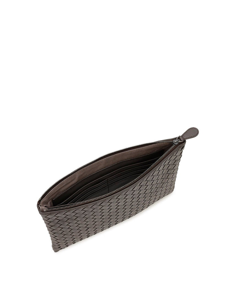 Intrecciato Weave Clutch bag