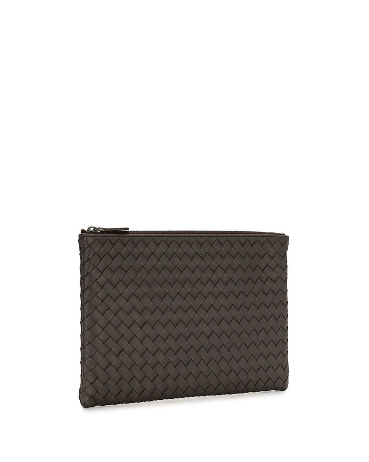 Intrecciato Weave Clutch bag