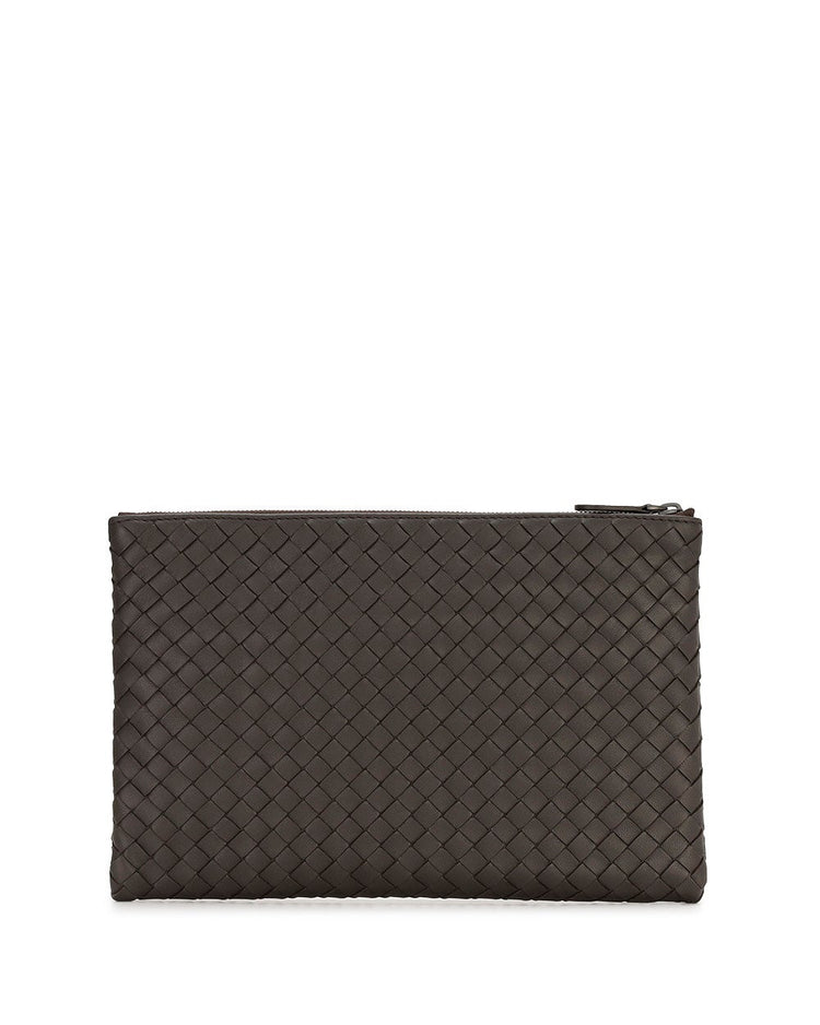 Intrecciato Weave Clutch bag