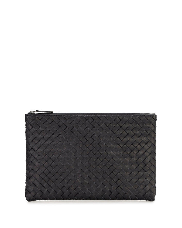 Intrecciato Weave Clutch bag