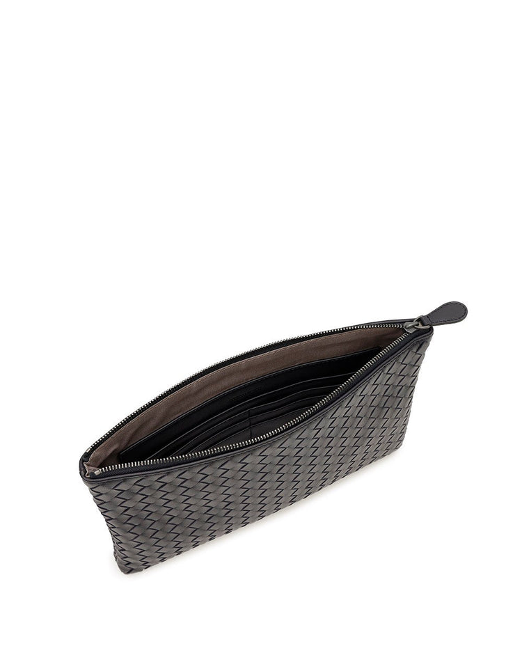 Intrecciato Weave Clutch bag