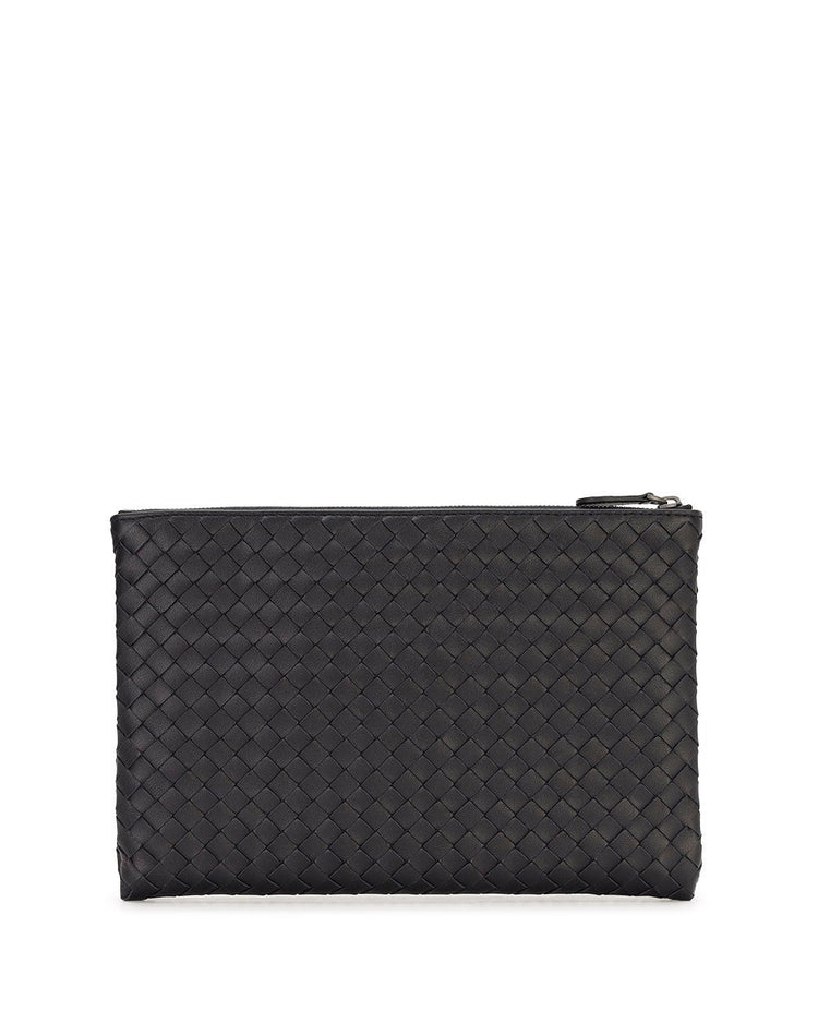 Intrecciato Weave Clutch bag