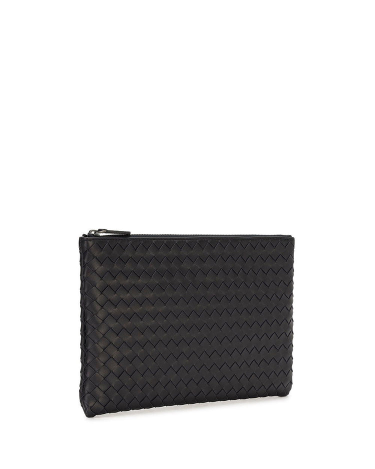 Intrecciato Weave Clutch bag