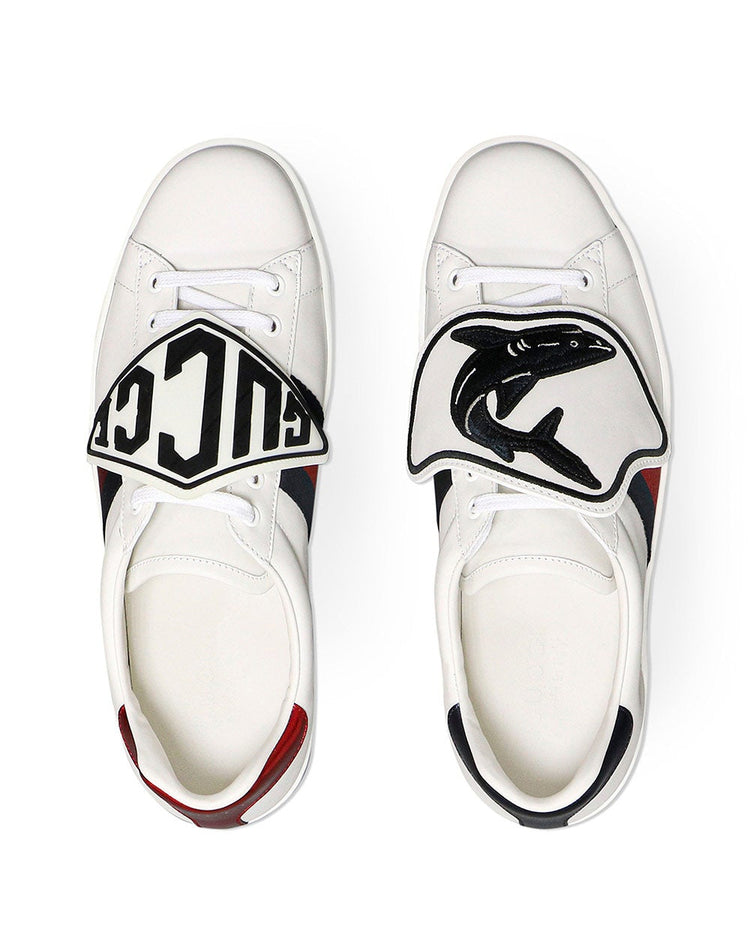 Ace sneakers with removable patches