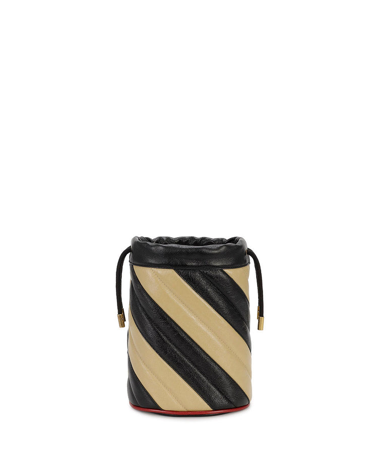 GG Marmont 迷你皮革水桶包