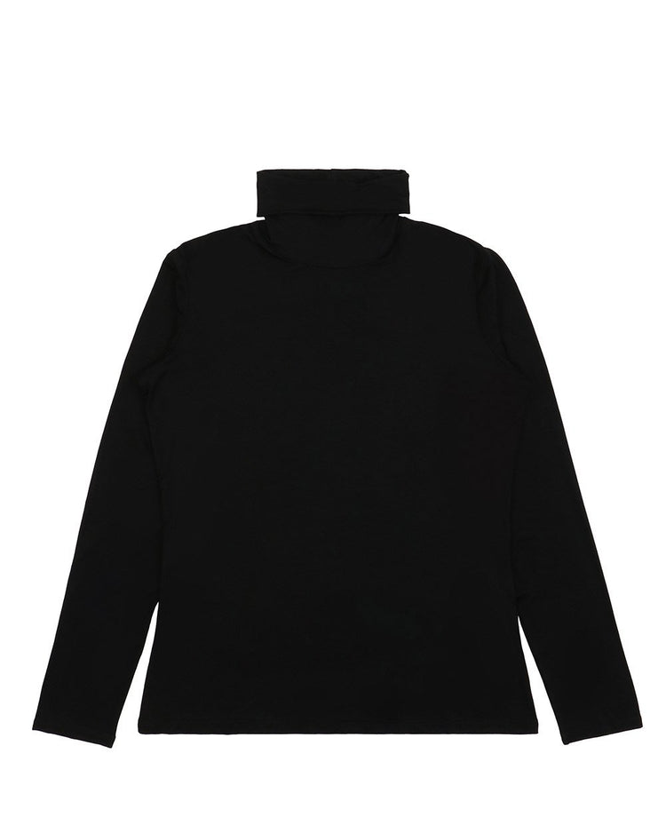 Turtleneck Long-Sleeves T-Shirt